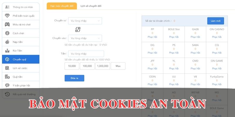Bảo mật dữ liệu bằng cookies cực kỳ an toàn
